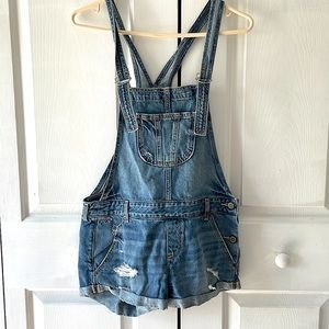Hollister Boyfriend Overall shorts
